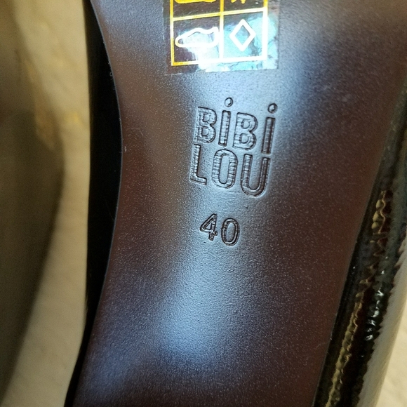 Anthropologie Bibi Lou Valencia Heeled Loafers - Picture 7 of 8